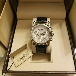 *SOLD* Burberry Automatic Leather Watch
